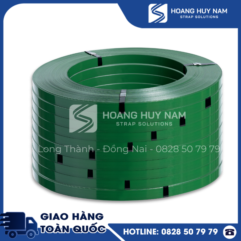 DÂY ĐAI THÉP SƠN TĨNH ĐIỆN (GREEN)